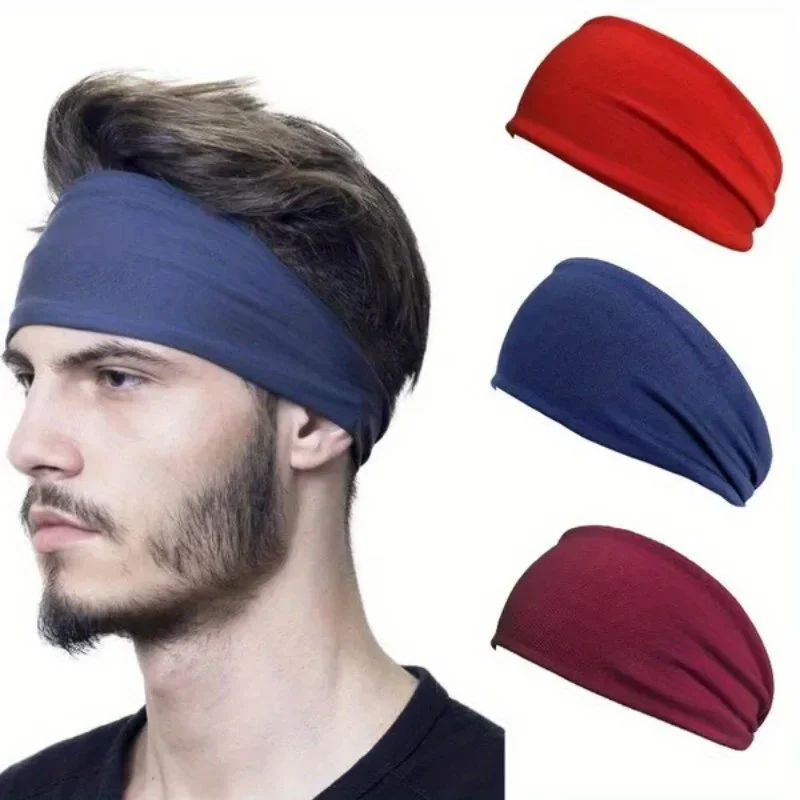 

2pcs Sports Sweat - proof Headband, Quick - drying, Breathable and Sweat - absorbing, Essential for Running and Fitness Yoga.