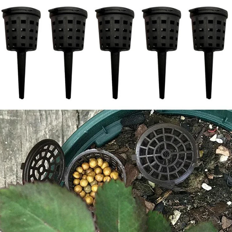 50 Pcs/pack Plants Fertilizer Basket for Flower Pot Osmocote Bonsai Orchid▪