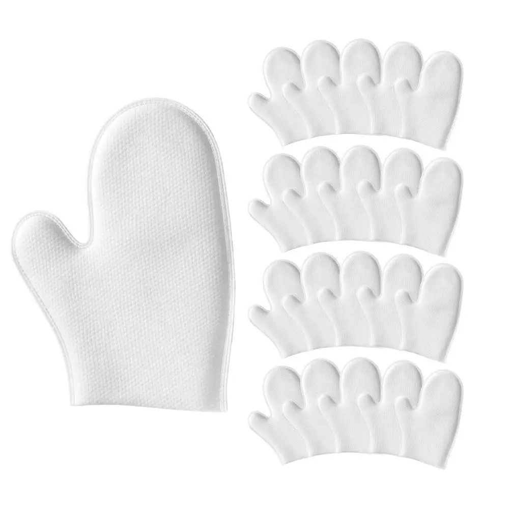 20pcs Self Tanning Tanning Mitt Body Care Less Absorbing Hygienic Mitts Inner PE Layer Lint-Free Body Self-Tanners Outdoor