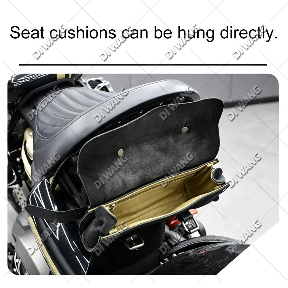 For Benda Napoleonbob 500 Modified Retro Foldable Hidden Seat Convert Single Rider Seat To Dual Seat Motorcycle Accessories