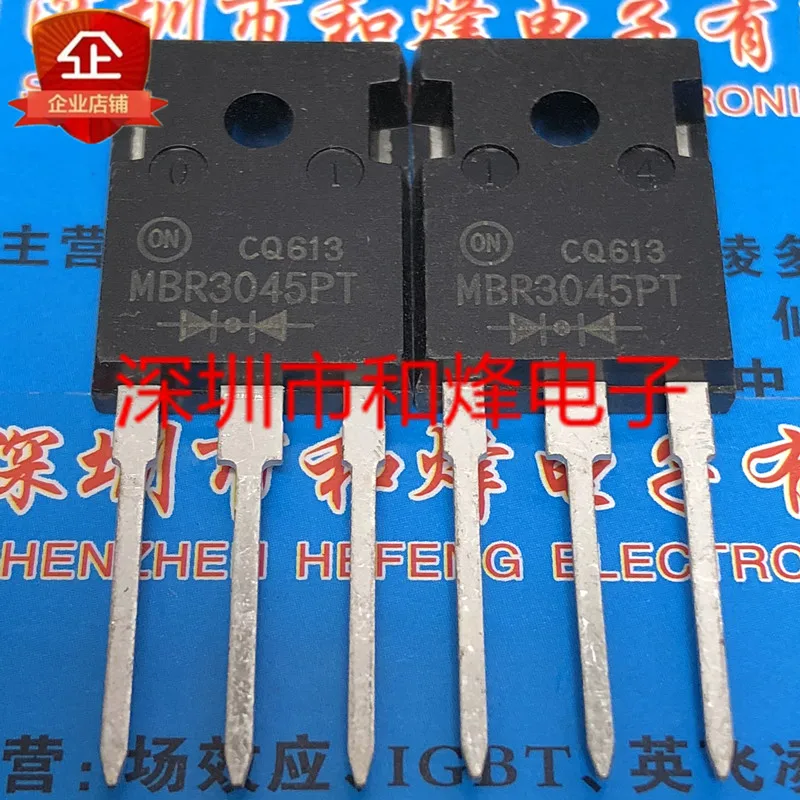 Original 5pcs/ MBR3045PT  TO-247 45V 30A