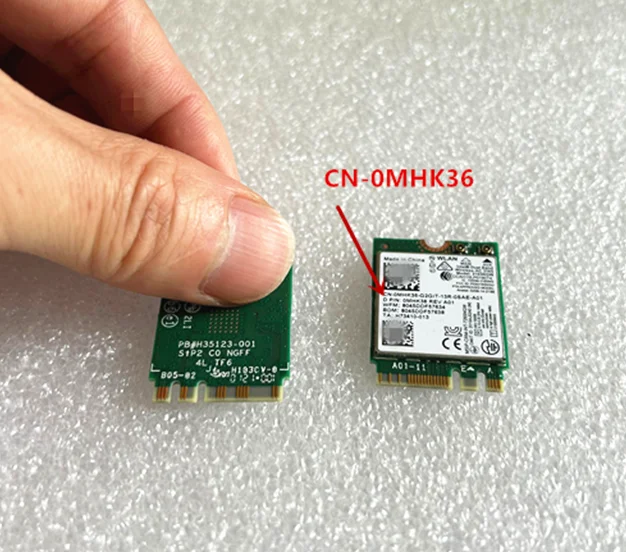 

Модуль WIFI 0MHK36 для Dell inspiron 15-7568 5567 7559 7560 5557 3567 3568 3552 5578 5579 3681 Bluetooth 3165NGW