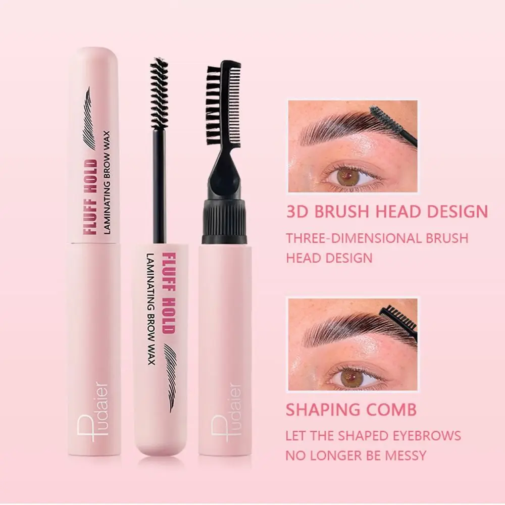 Portable Waterproof Eyebrow Styling Gel Natural 3D Eye Brows Styling Stereo Setting Eyebrow Enhancers Cream Make Up