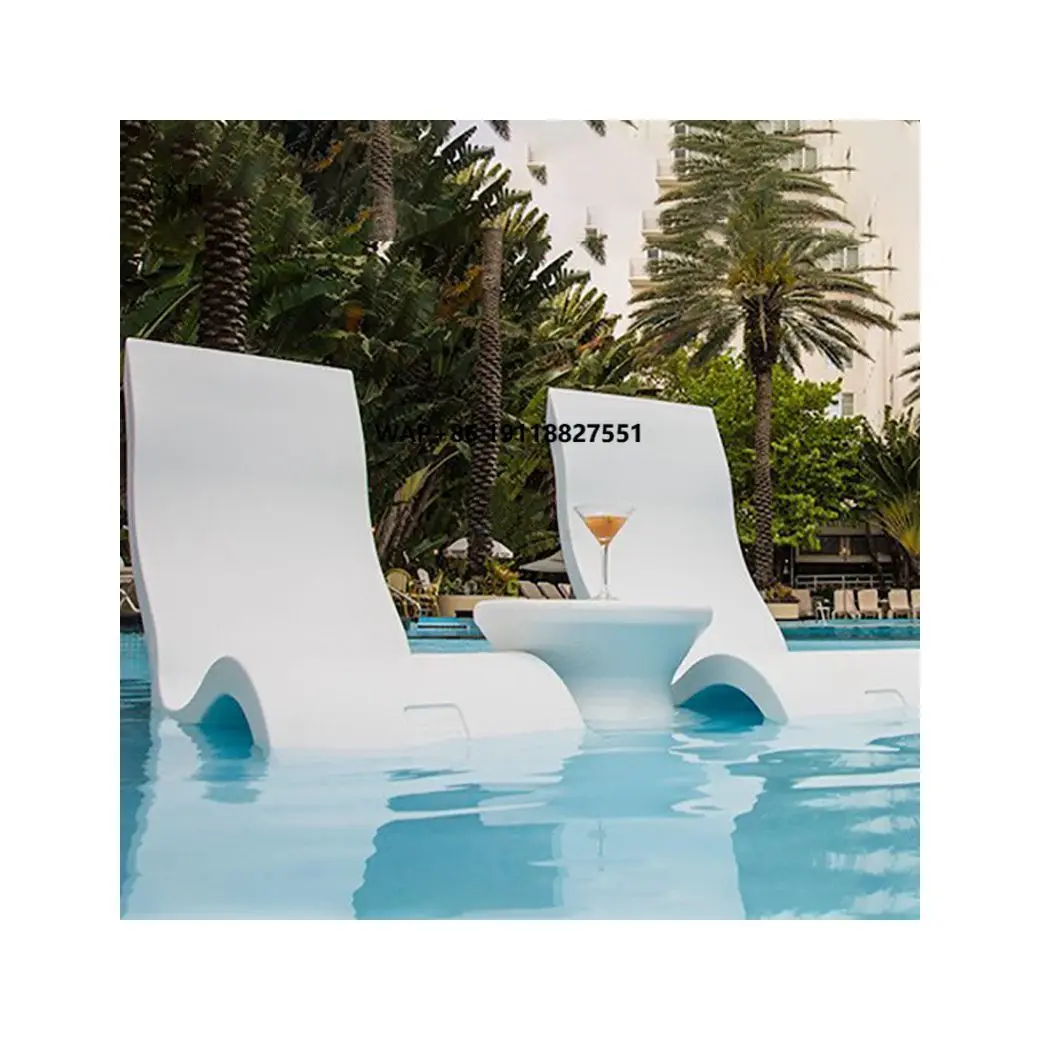 

Outdoor In WaterChair Ledge In-poolrs For Hotel
