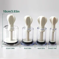 Ventouses professionnelles médicales chinoises, masseur corporel sous vide, Stimulation, ventouses de mamelon, ventouse inversée, tasse d'agrandissement 1