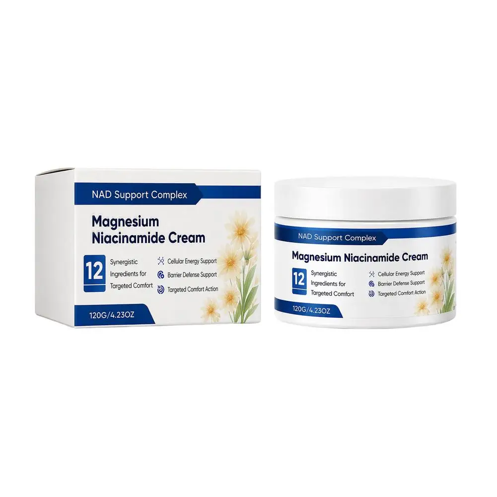Niacinamide Cream Moisturizing Cream Dry Skin Care 120g Barrier Support Deep Hydration for Face Body Morning Evening Routine