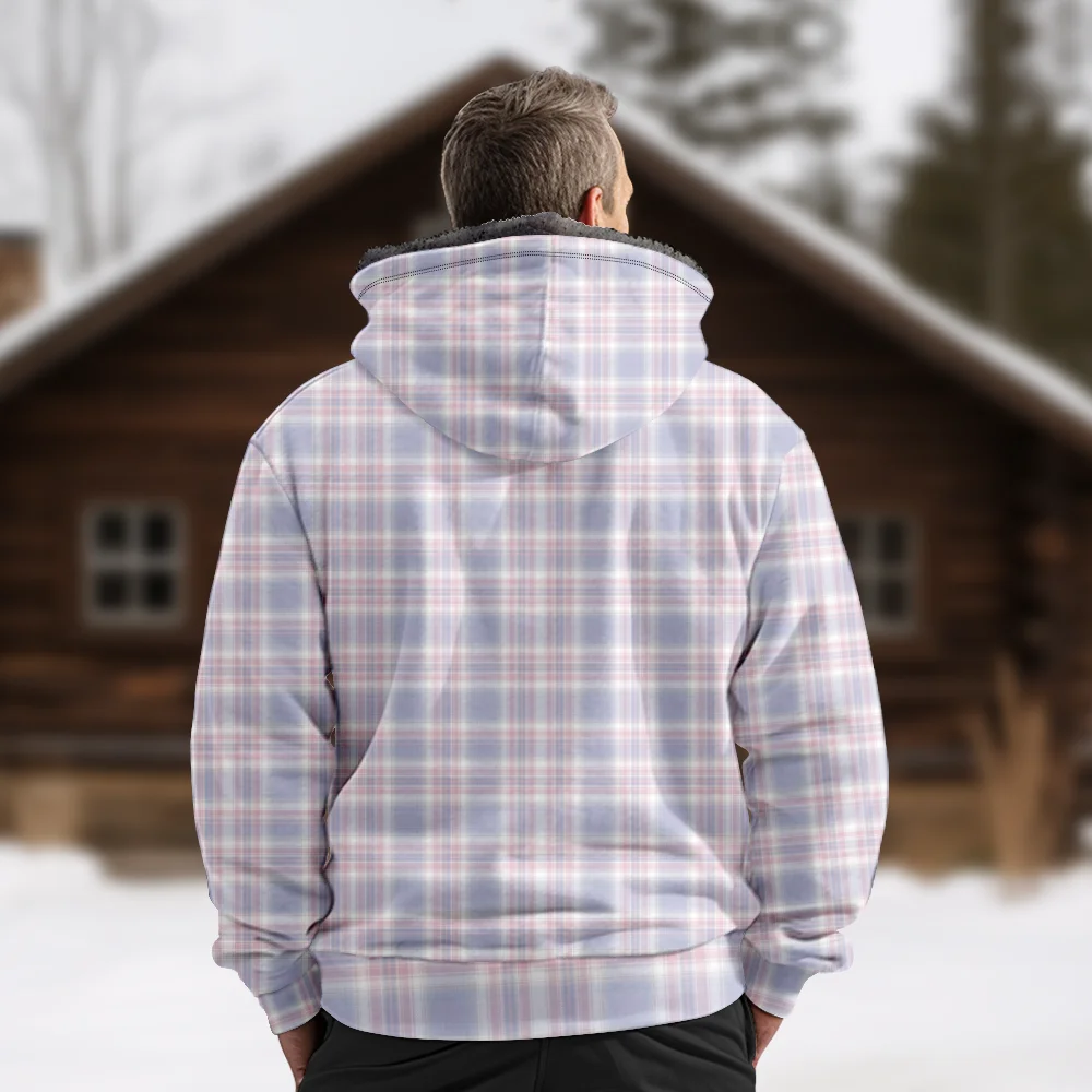 Abrigos de chaquetas de invierno para hombre, ropa de algodón con patrón de rayas a cuadros, abrigo deportivo a prueba de viento para el hogar