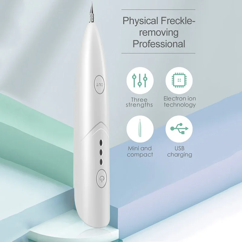 MINI Dotting Nevus ปากกาแบบพกพา USB ขนาดกะทัดรัดไม่เจ็บปวดและ Traceless Electronic Ionization เทคโนโลยีอุปกรณ์ความงาม