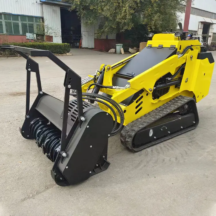 Free Delivery Forestry Gutter Machine Micro Skid Steer Loader Shandong Machinery Yuan x 36 