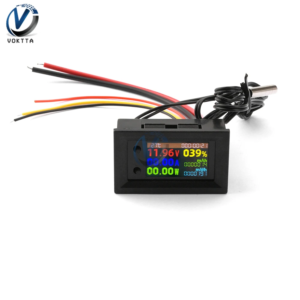 10A/50A/100A Multifunction Voltmeter Ammeter Digital Power Energy Meter Wattmeter DC Voltage Current Tester Electric Meter