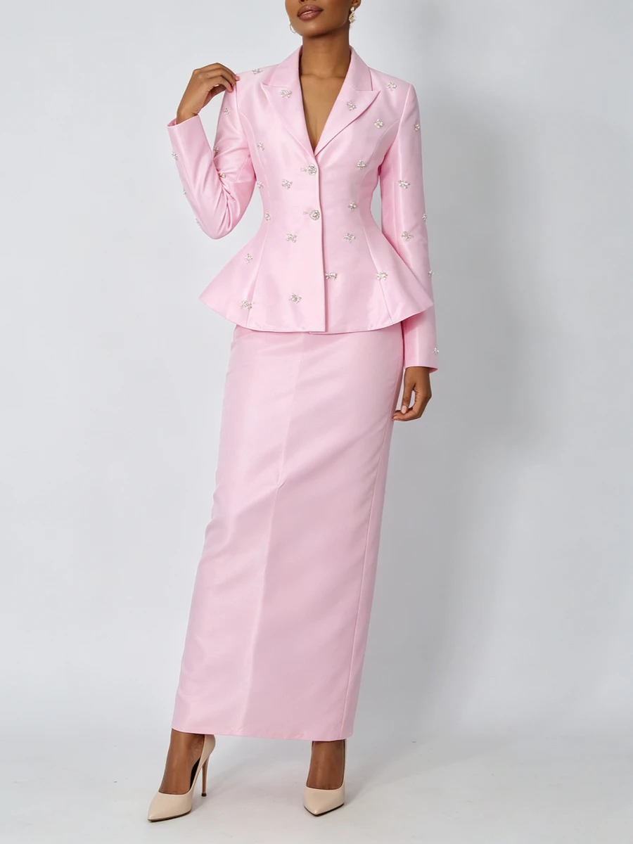 VGH Elegant Bows Women Two Pie - đánh giá và giá Women Formal Wear With Skirt