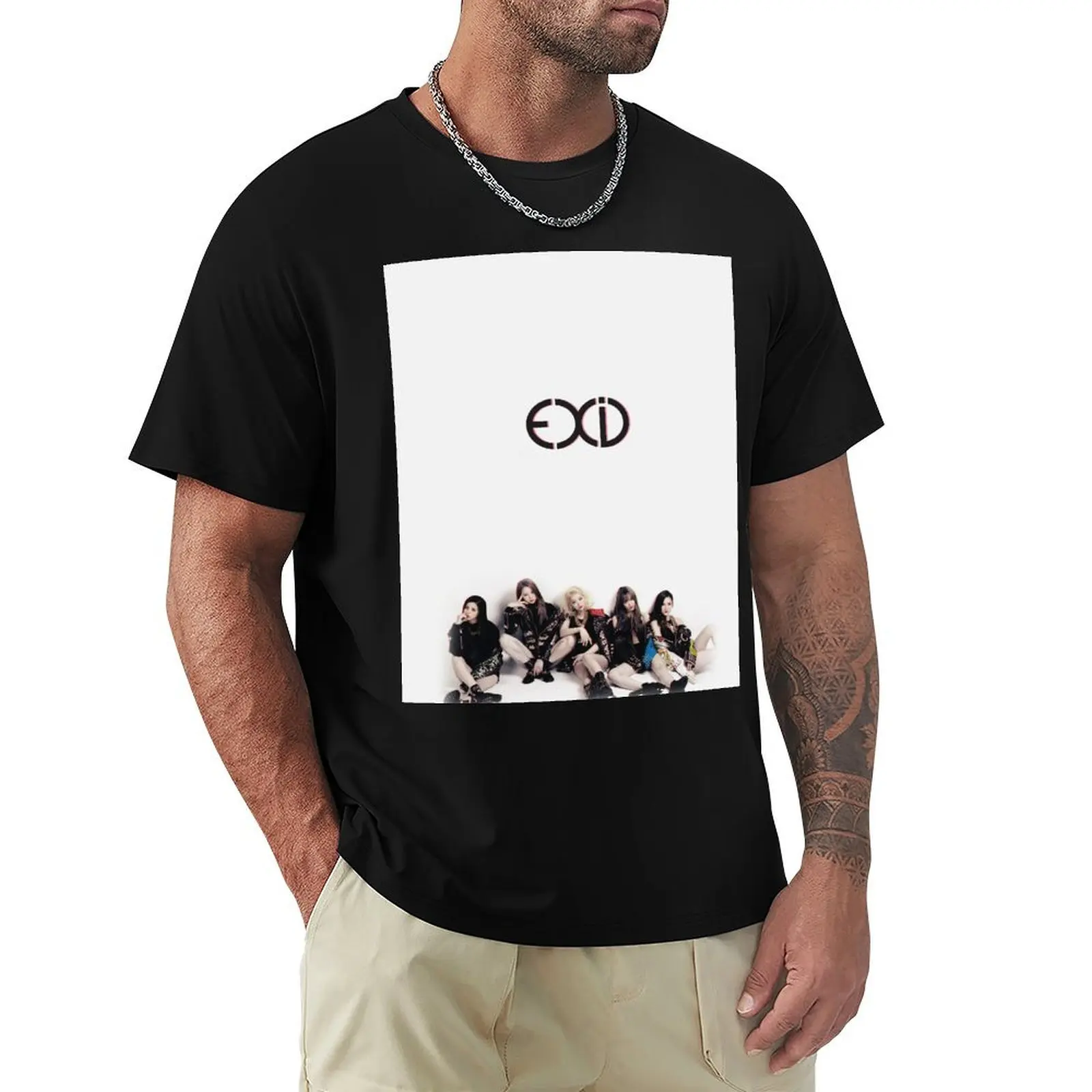 

EXID - AH YEAH T-Shirt anime quick-drying men t shirts