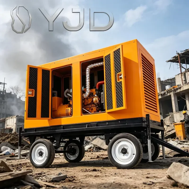 Smart Water Cooled Silent Diesel Generator for Europe, IoT Ready, Mobile App Cloud Control, Free Logo & Voltage Customization