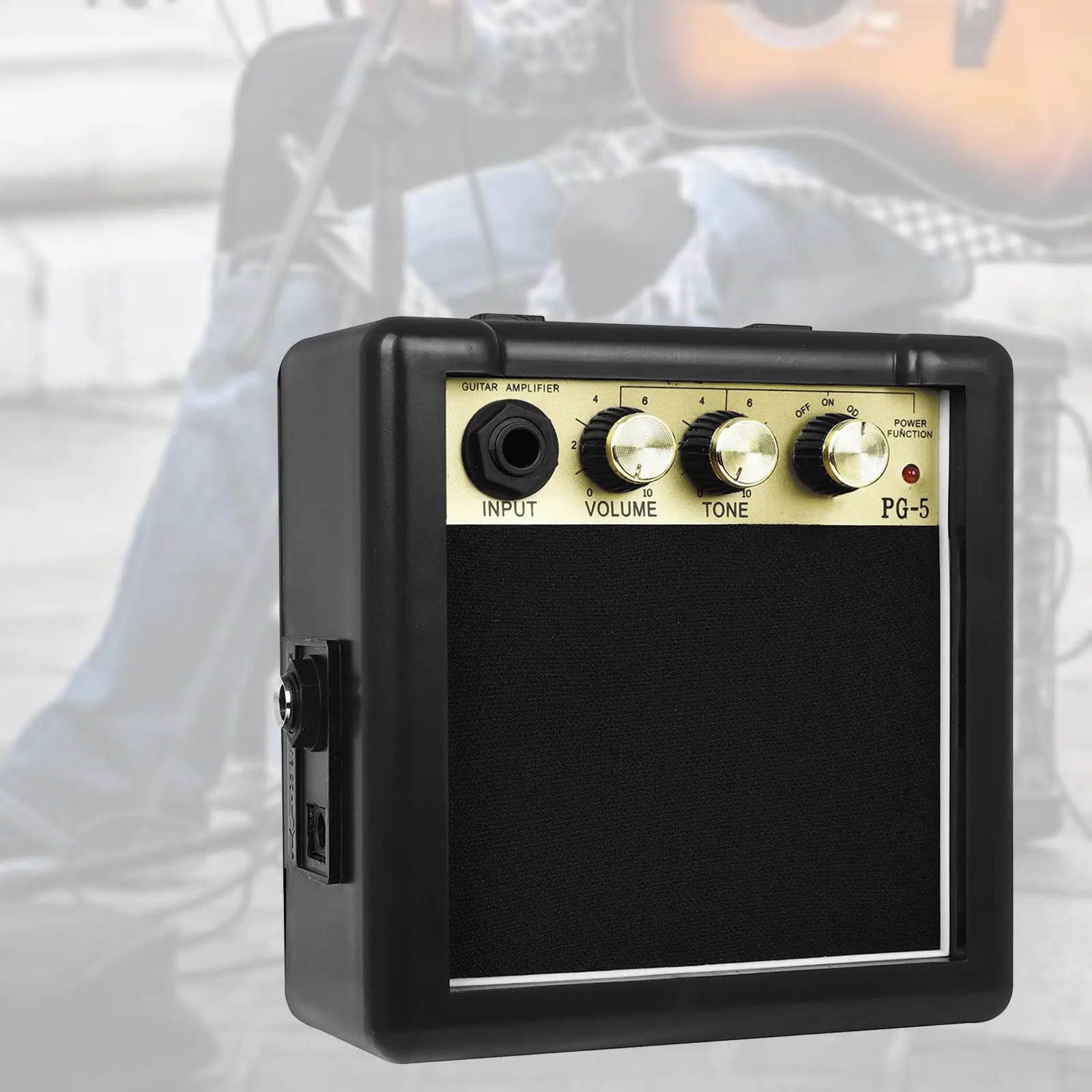

Electric Guitar Amplifier Electric Guitar Amp Instrument Accessory Portable Practice 5W Professional Versatile Speaker Small
