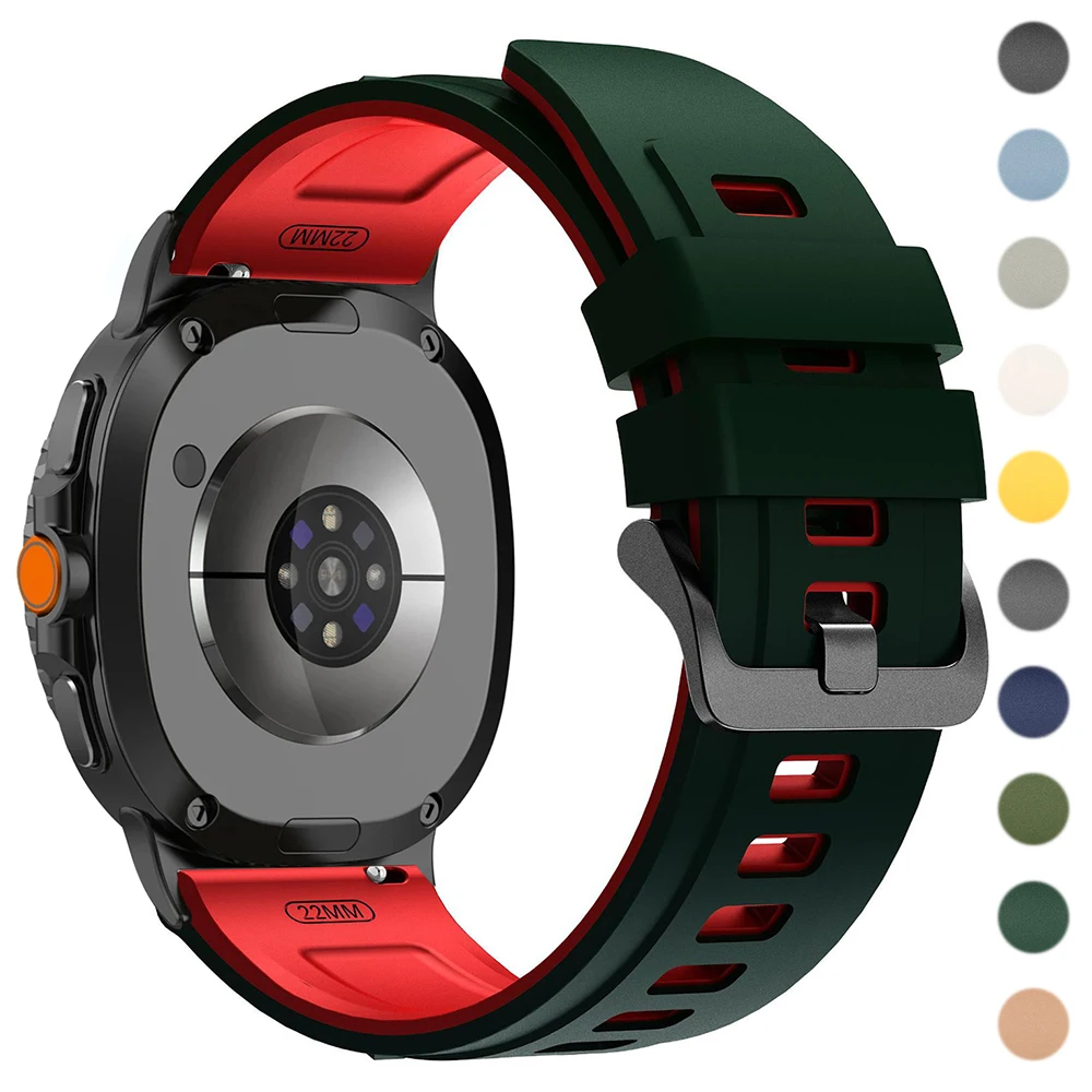 

Silicone Sport Strap For Samsung Galaxy Watch 8 Classic 46mm Watch 8 40/44mm Band Smartwatch Bracelet For Galaxy Ultra 2025 47mm