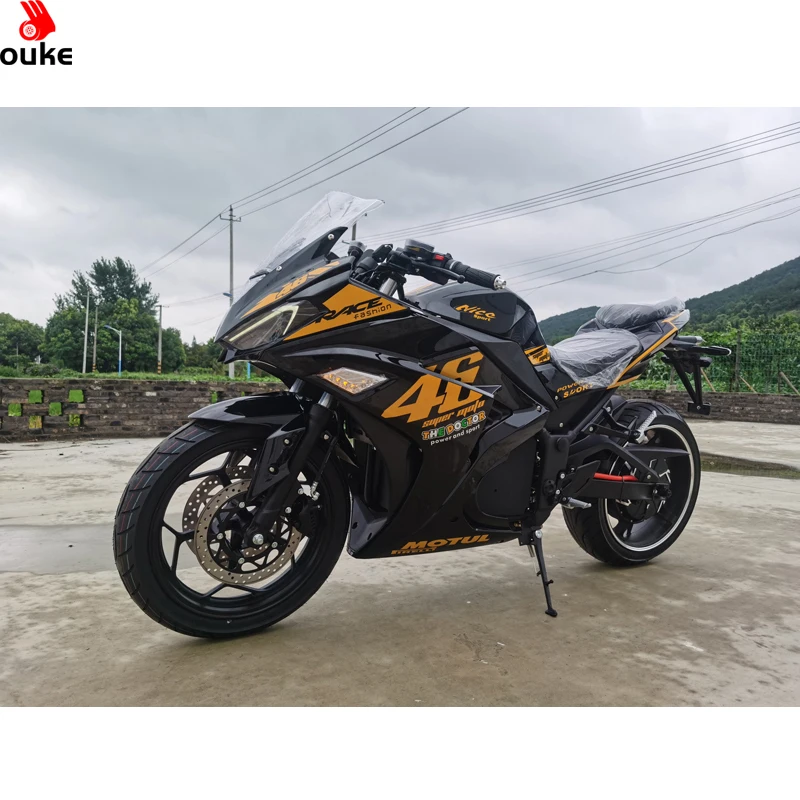 Newest style 250cc china motorcycle 72v racing electric motorcycles