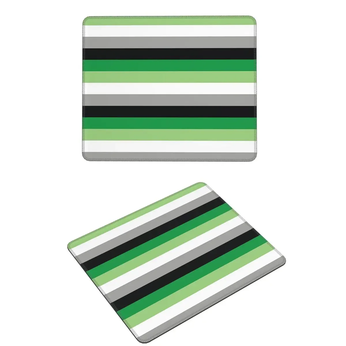 Aromantic Pride Flag Mouse Pad Computer Keyboard Mouse Mat Gaming PC Desk Mat Office Table Mats