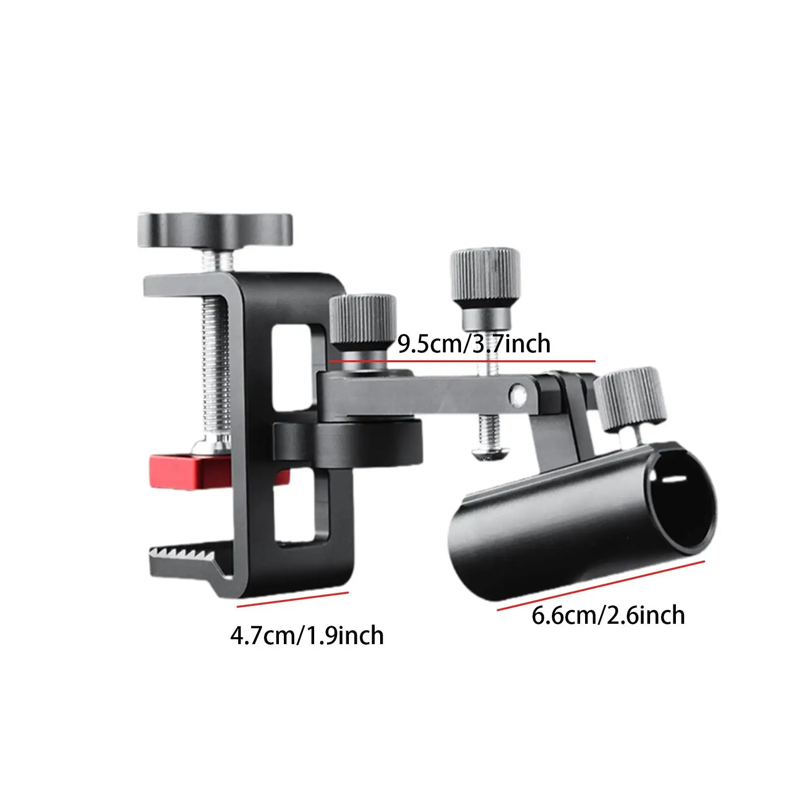 

Fishing Rod Rack Table Clamp Mount Adjustable Holder for Fishing Platform Installation and Freshwater Fishing