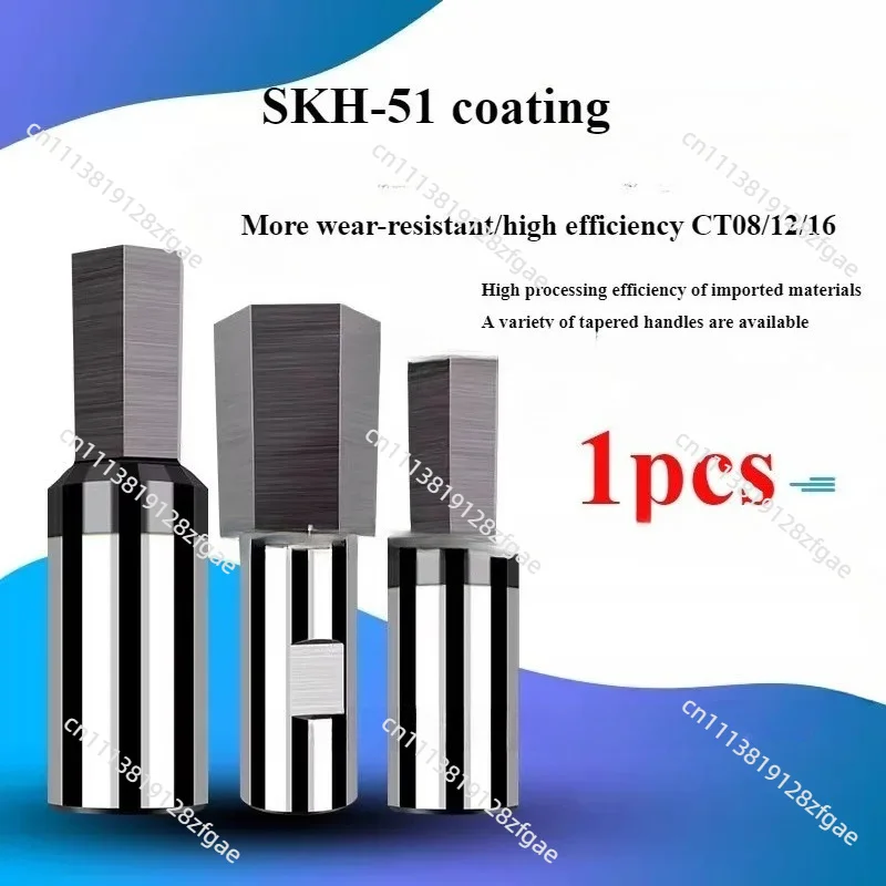 1pcs SKH51 Coating Hexagonal Rotate Punch CNC CT08/12/16 English Hexagonal High Precision Rotate Punch Removal Tools