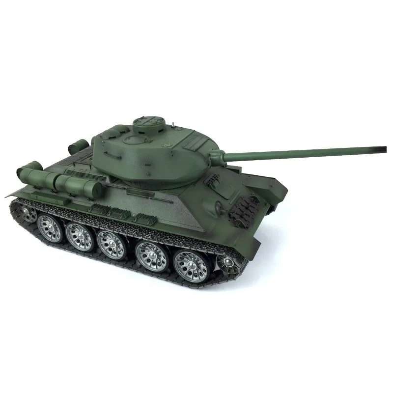 รถถังบังคับวิทยุ HENG LONG 1/16 FPV 7.0 T34-85 รุ่น 3909 360 °   ปืนกลหมุน แทร็กโลหะ กระบอกปืน ล้อรับแรงกระแทก ล้อเลื่อน ลูกปืน เกียร์ กล่องเกียร์ ลูกปืน BB ลูกปืน TH17771