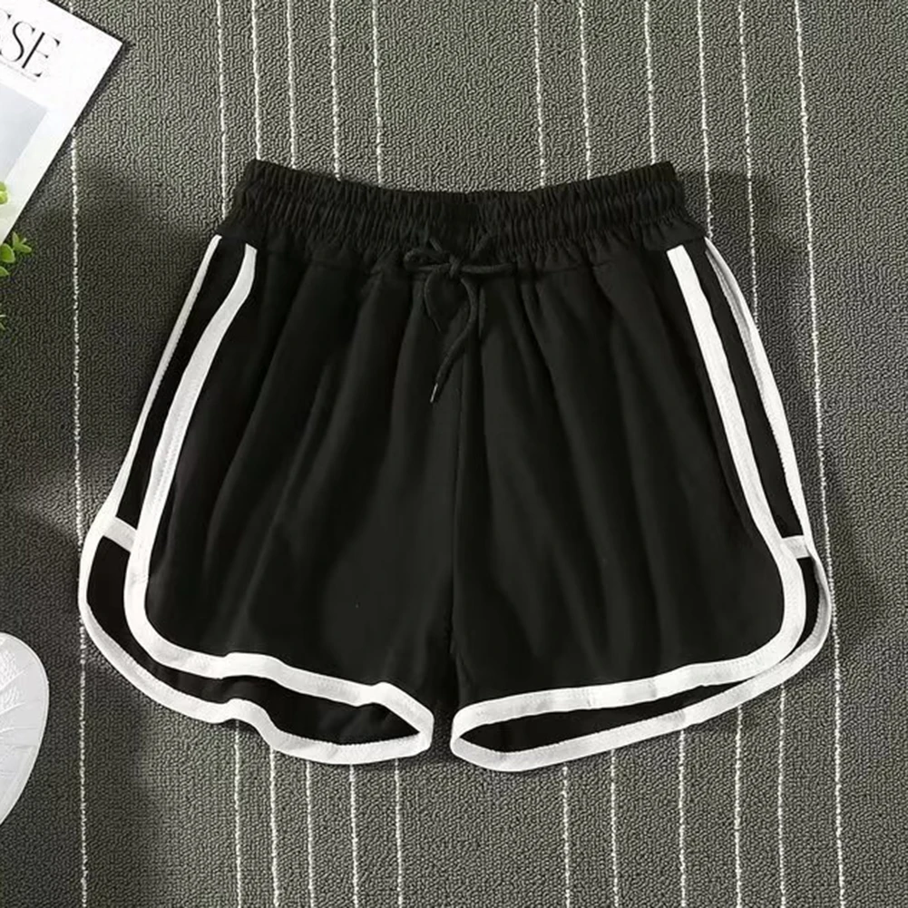 Herren Color Block Sports horts Sommer atmungsaktive Kordel zug Strand dünne Shorts