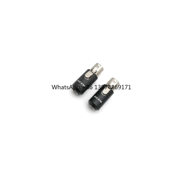 1 Pair Super Short Audeze 1266 Meze Thror Zmf Headphone 4Pin To MMCX 0.78MM FLAT/NOTCH 3.5MM FEMALE Adapter Connector Adaptor
