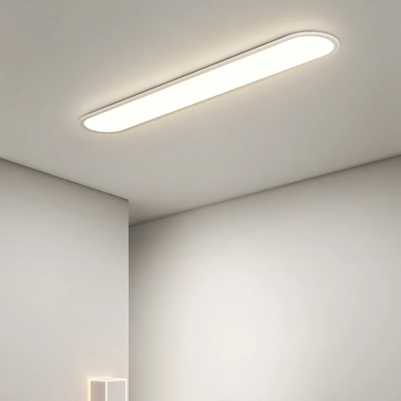 

Modern Minimalist Creative Corridor Ceiling Lights Kids Bedroom Ultra-thin Acrylic Strip Living Room Balcony Recessed Led Light