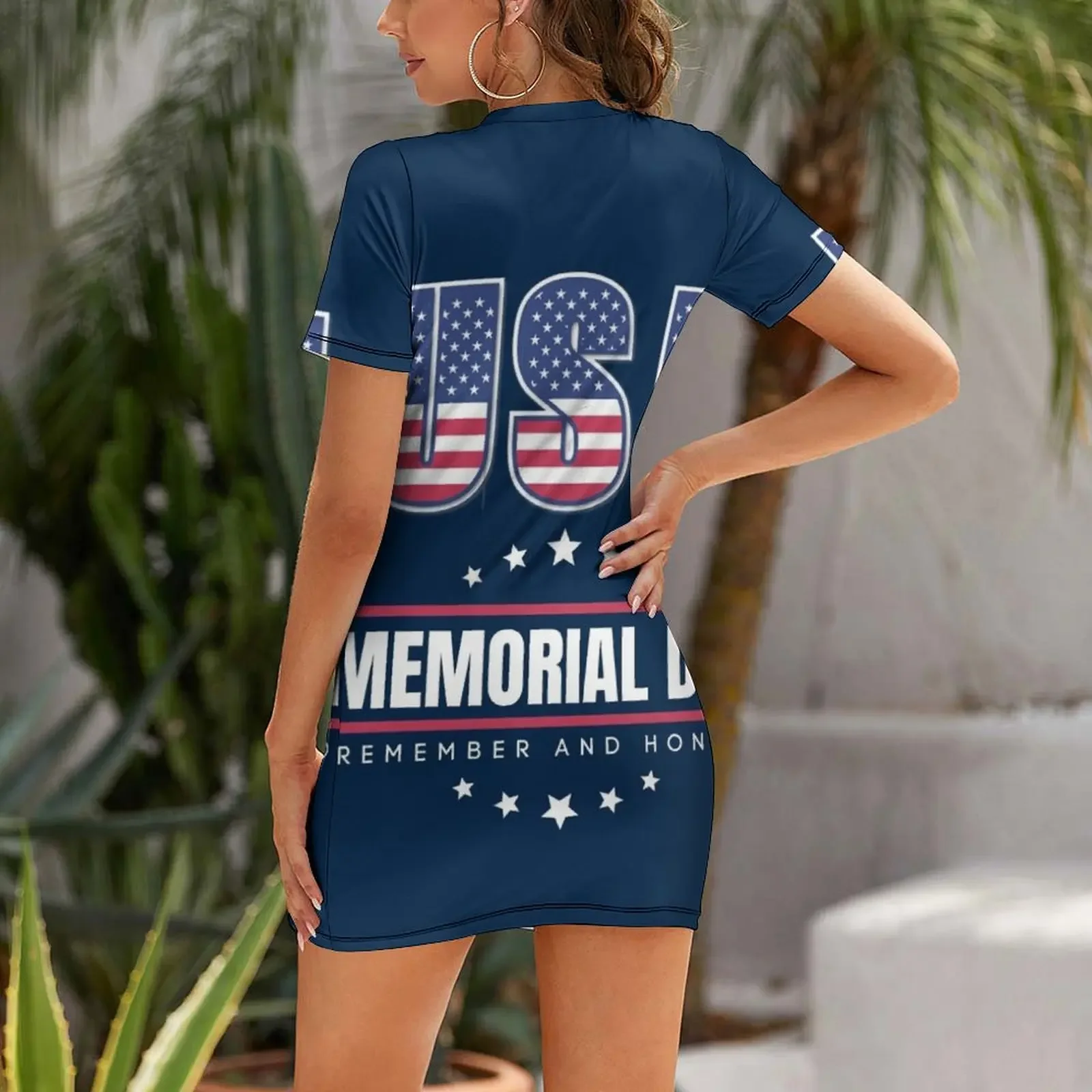 Memorial day 2020 Short-Sleeved Dress Women's clothing chic and elegant evening dress dress for woman women clothes
