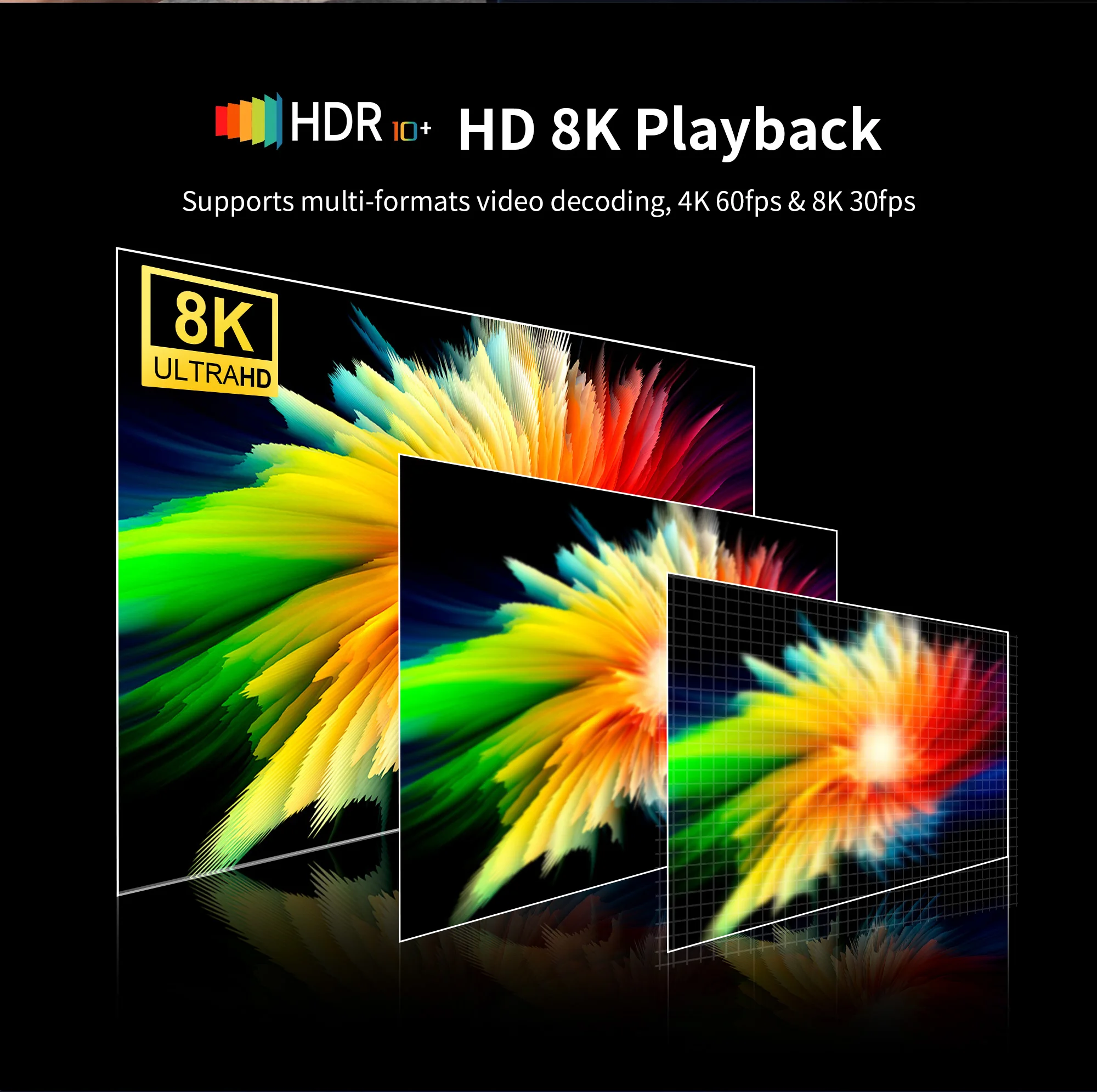 HOT Android14.0 Smart TV Box  Allwinner H313 Wifi6 BT5.0 Youtube TIKTOK 8K VOICE Assistant Media Player Android Set Top Box Q1