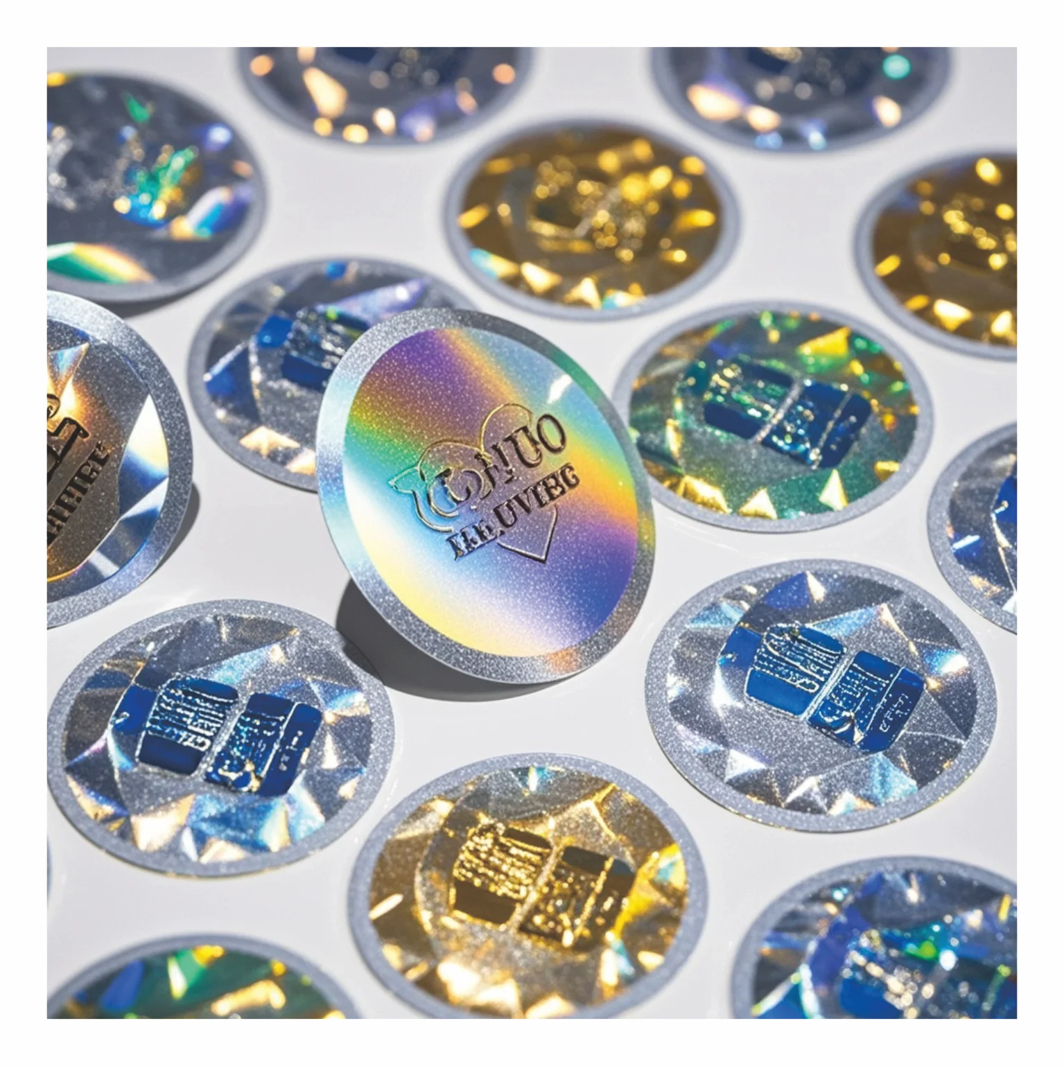 Professional Holographic Label With Iridescent Warranty Seal Anti-Counterfeit Seal Label With Great Price