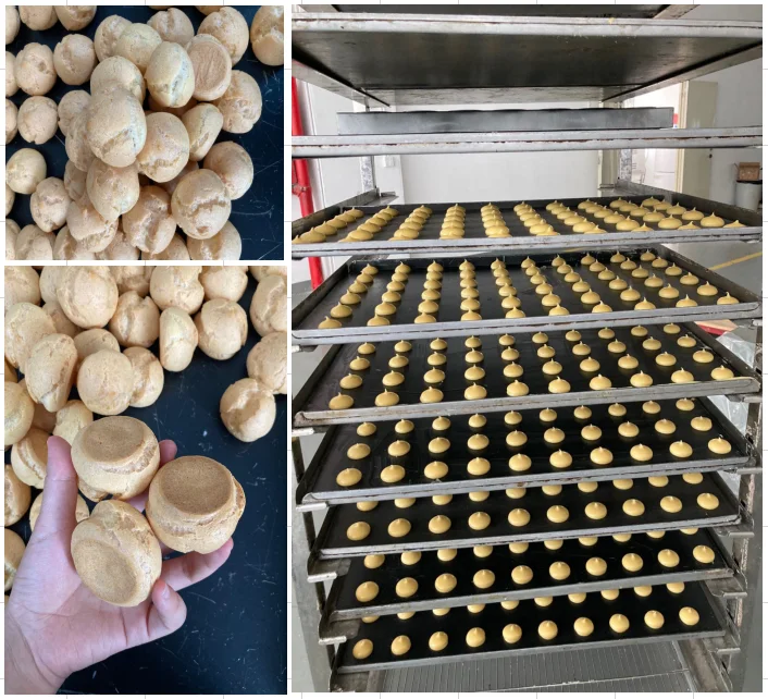 Industrial Macaron Making Machine Automatic Cookie Depositor For Macaron Making High Capacity Macaron Forming Machine