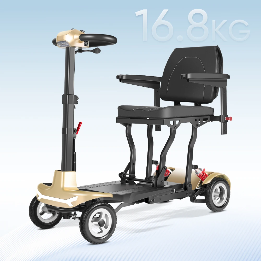 

All Terrain Mobility Scooter Lightweight Portable Electric Scooter Elderly Foldable Light Weight Mobility Scooter