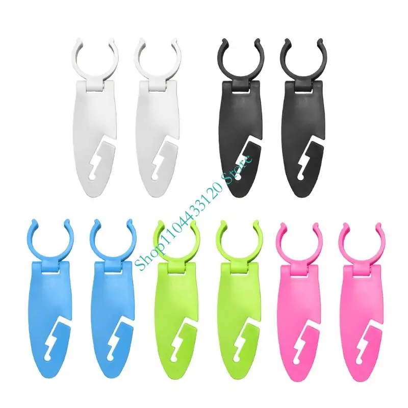 2pcs Secure Fixing Clamps Holder Plastic Holder for Various Kayak Paddle Board Clips Paddle Board Accessories