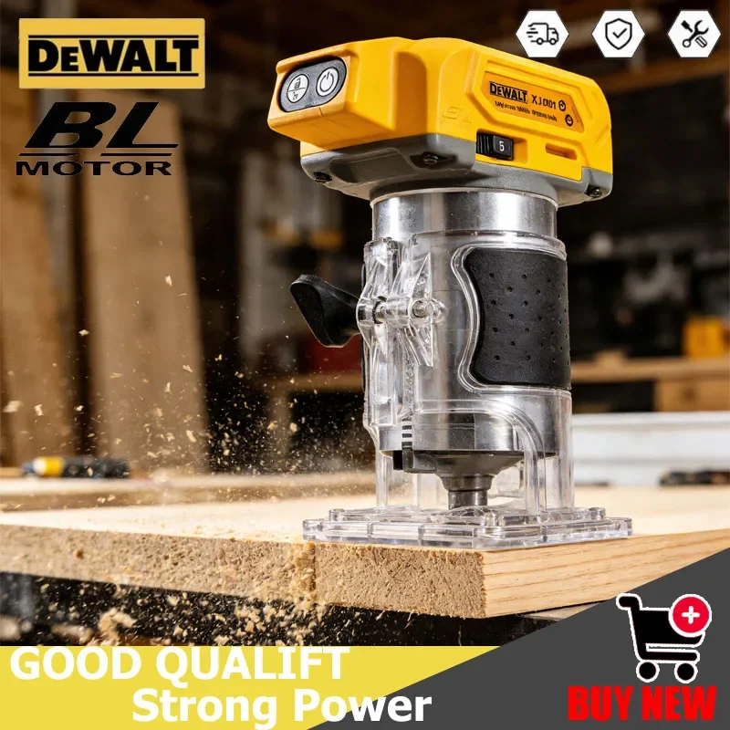 

Бесщеточный электрический триммер Dewalt 33000 об/мин, аккумуляторный, для обработки дерева, фрезерования, гравировки и нарезки пазов