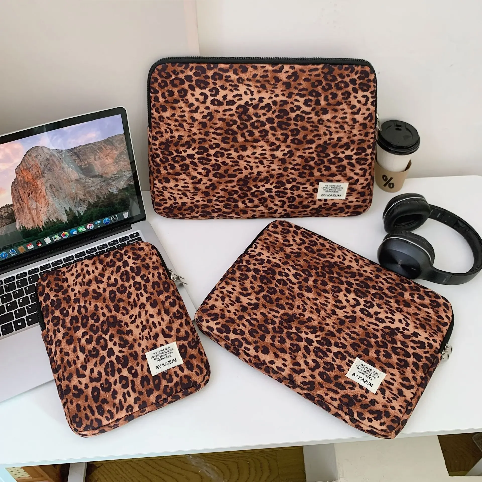 Laptop Sleeve Bag 11 12 13.3 14 15.6 Inch Notebook Case for Air Macbook Pro 16 Men Women Portable Travel Bag Fashion Trend Cases