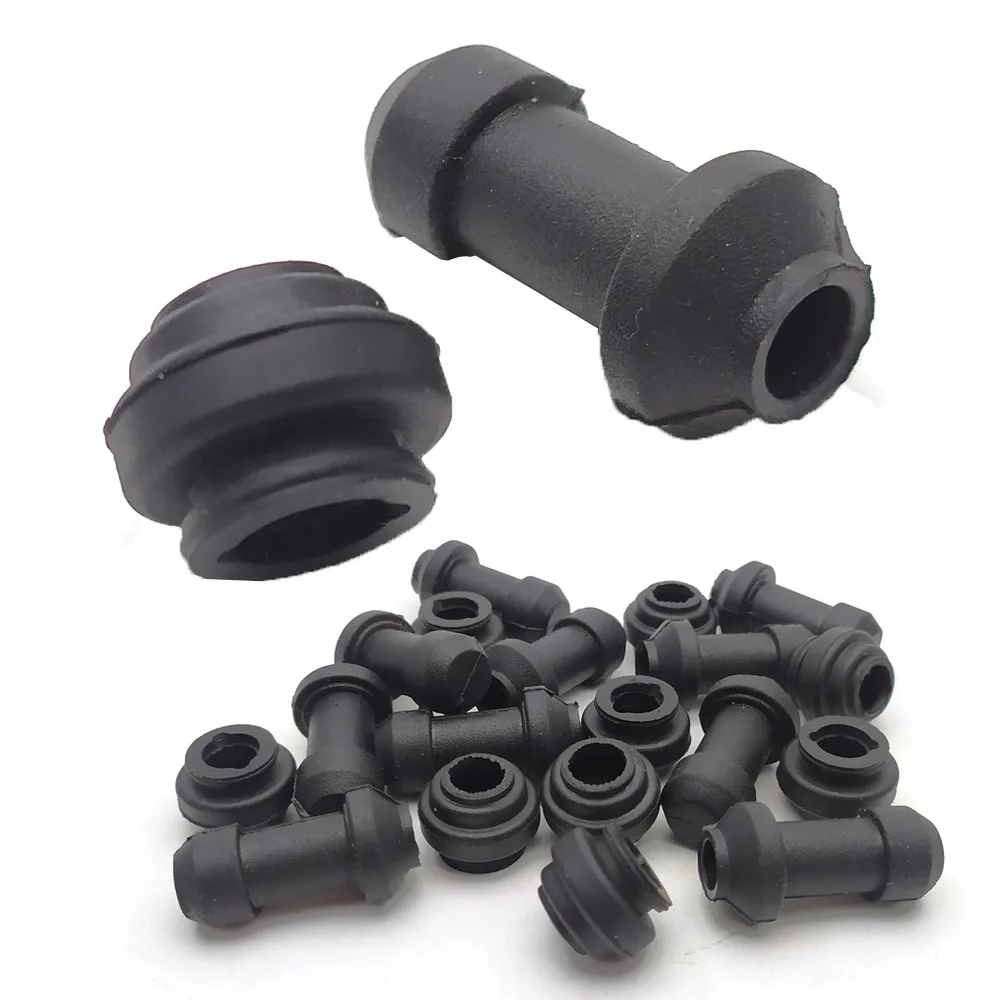 10/5/2 sets Motorcycle Scooter Brake Upper Lower Pump Caliper Shock Absorber Sleeve Dust Covers Disc Waterproof Rubber Caps