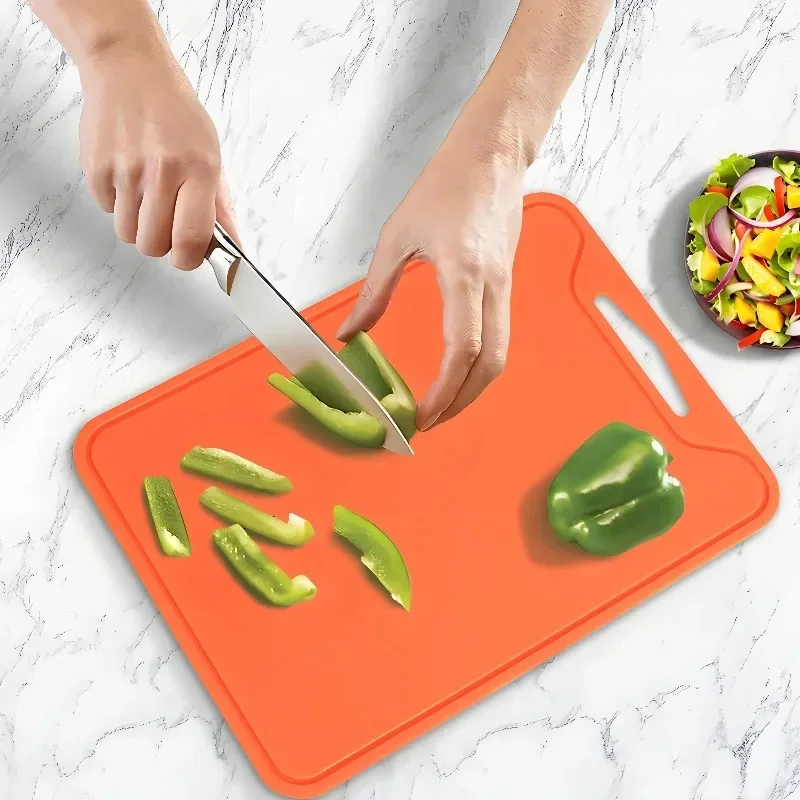 Silicone Cutting Board Moisture-proof Kitchen Chopping Boards Non-Slip Cutting Mat for Meat and Vegetable Dishwasher Safe