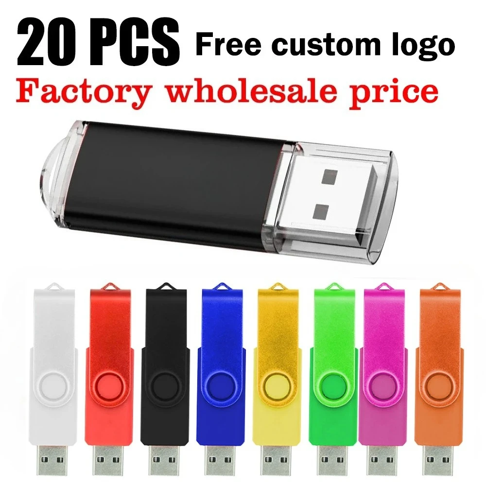 

20 шт./лот USB 2.0 флэш-накопитель 64 ГБ 32 ГБ флэш-накопитель 4 ГБ 8 ГБ 16 ГБ U диск флэш-накопитель для большого пальца подарок бесплатный лазер