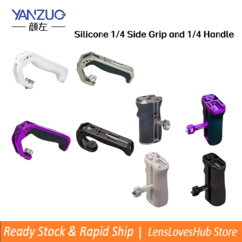 

YANZUO Camera handle 1/4 Positioning Side Grip For Nikon Canon Sony LUMIX Universal Camera Extended Handle Accessories