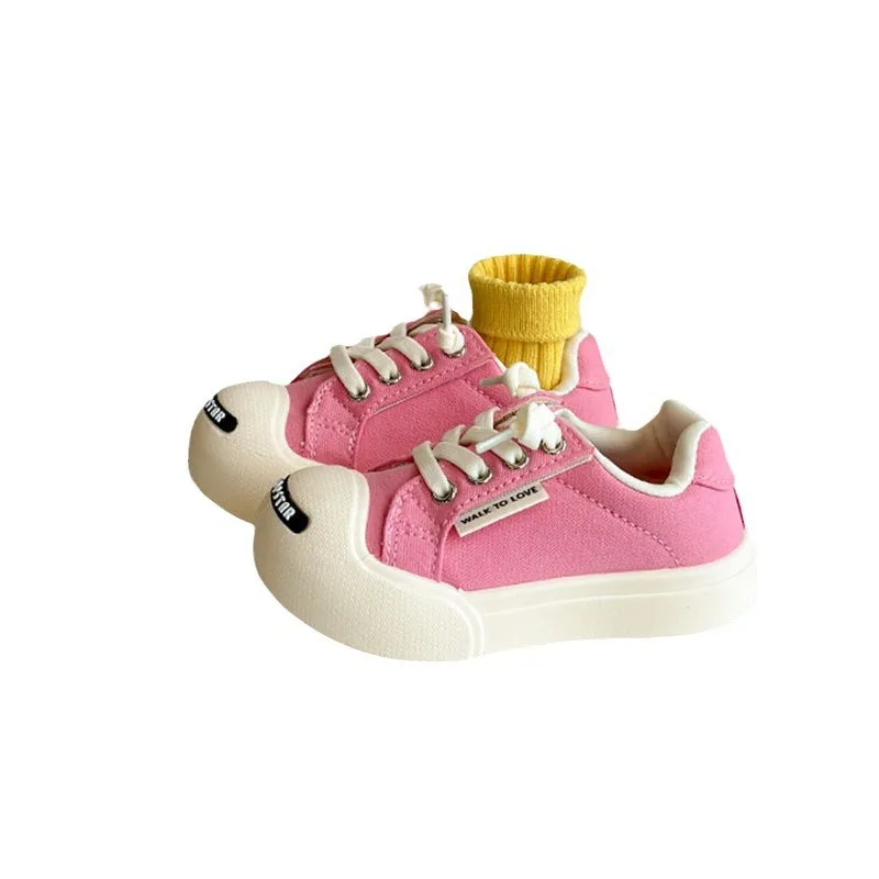 child sneakers Spring new kids shoes ugly cute girls' sneakers versatile kids canvas shoe designer boy shoe versatile girl shoes - Image 5