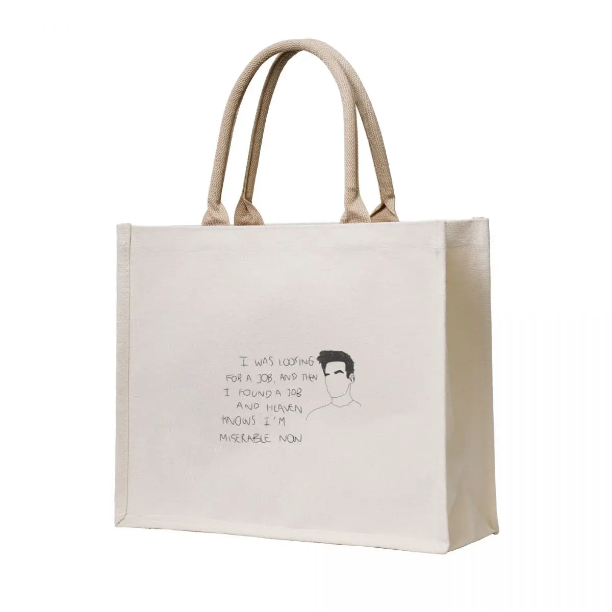 

The smiths aesthetic fan art Tote Bag reusable shopping bags free delivery bags personalized tote