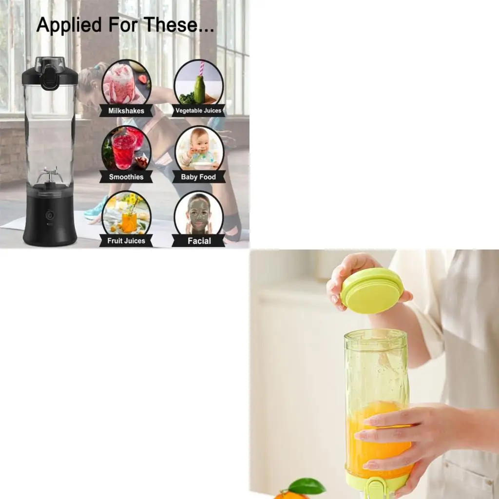 M6CB Multipurpose 1300mAh Blending Cup Combines Power Efficiency and Quiet Operation