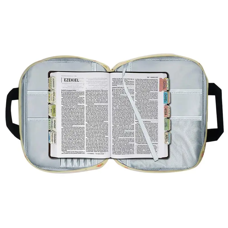 Bible Case For Women Carrying Bible Cover Bag Multi-Functional Stationery Zipper Pencil Case Practical Planner Accessories For