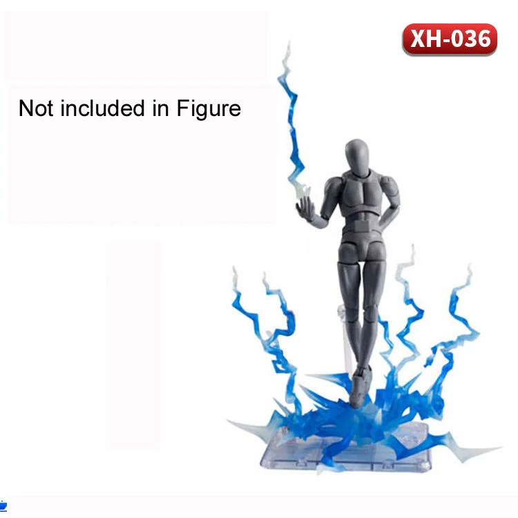 

Lightning Special Effects Part for EFFECT IMPACT 1/6 Figure Photoelectric Effect Black Transparent Yellow Purple Black Blue