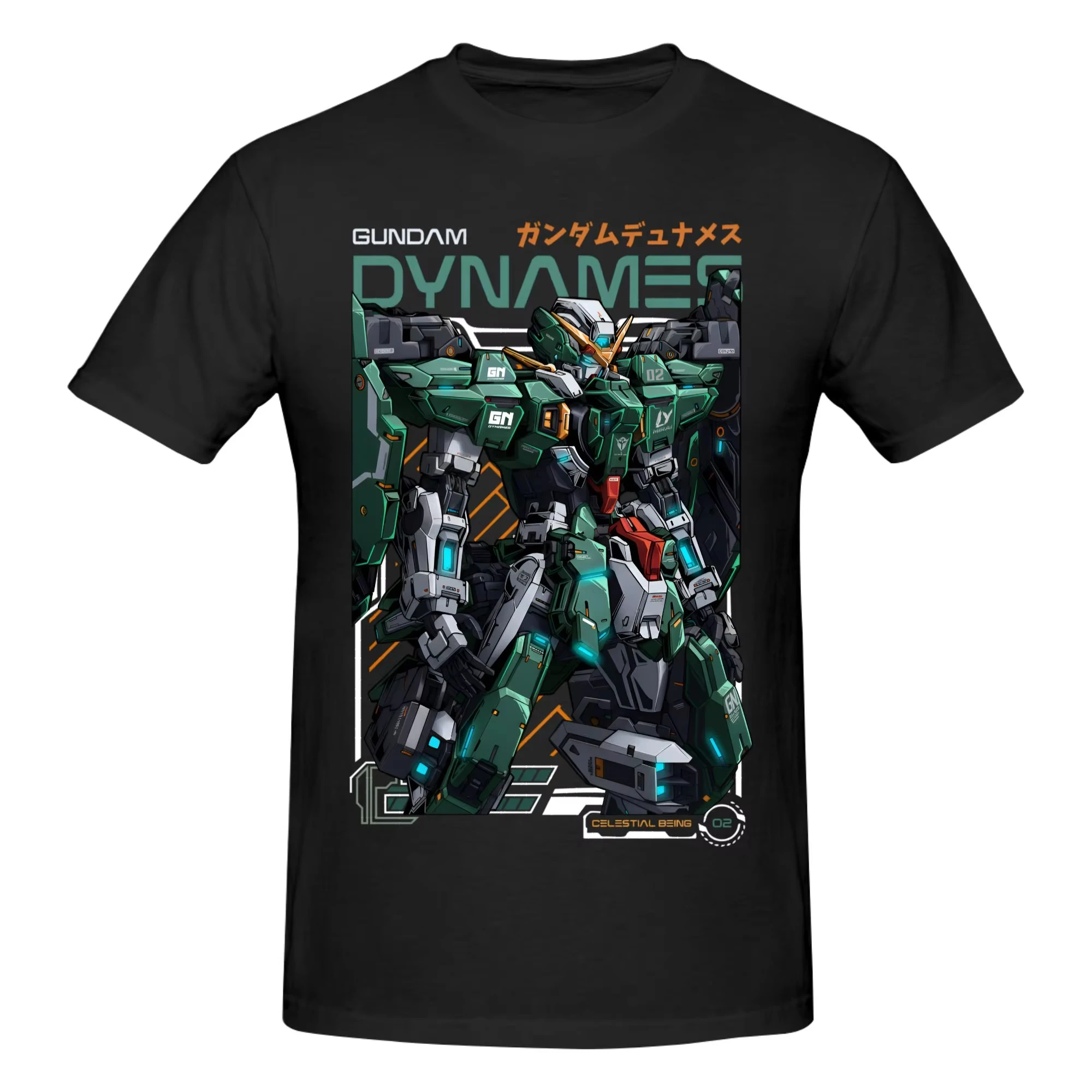

Mecha Warrior Gundam Anime T Shirt for Men 2026 Cotton Freedom T-shirts Summer Short Sleeve Tee Shirt Slim Fit Clothing Gift