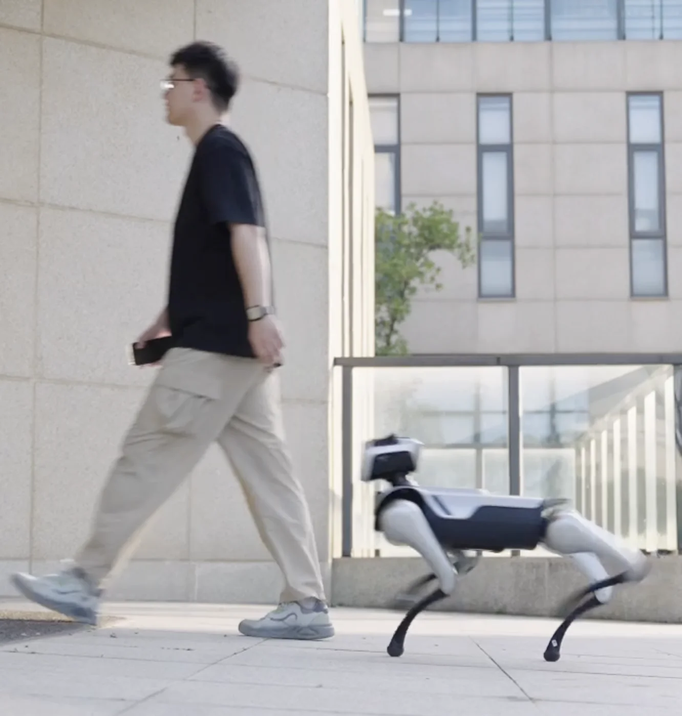 Advanced Delivery Robot Dog Industrial Intelligent Ai Flexible Moving