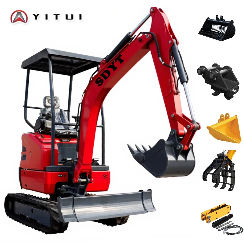 

Multi-Functional Customized 2.0 Ton Mini Excavator Ce Epa Euro 5 Kubota Engine Mini Excavator Quick Delivery