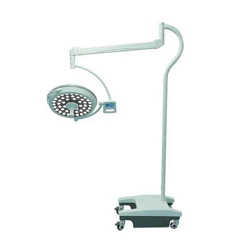 2025 Floor Standing LED500 Veterinary Operating Light Deluxe Arm Shadowless Mobile Medical Light for Sale