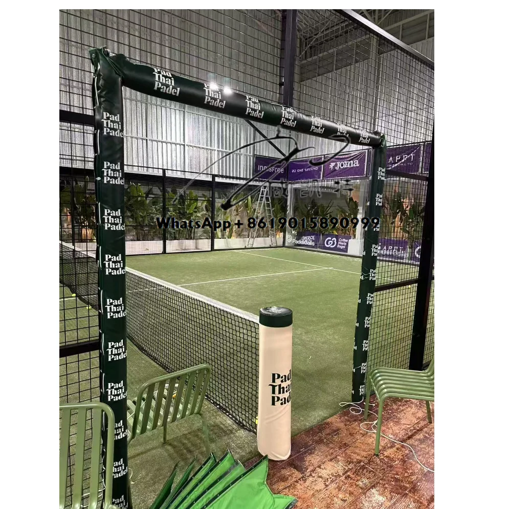 

Protective Padding for Padel Court Frames | Anti-Shock Safety Cushions for Poles & Corners | Waterproof Design