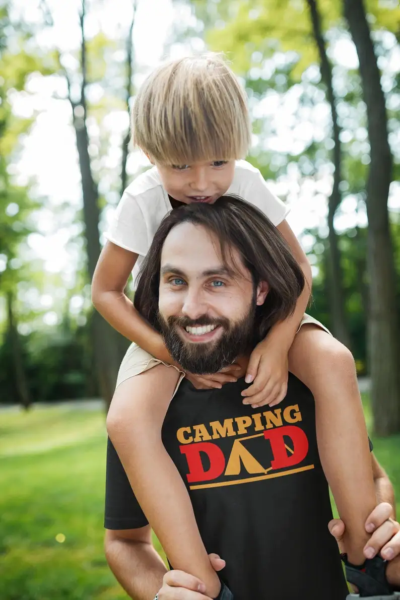 Camping T-Shirt Dad Gift, Funny Camping Shirt, Funny Gifts for Dad, Birthday Gift Dad Funny Shirt, Fathers Day T-shirt